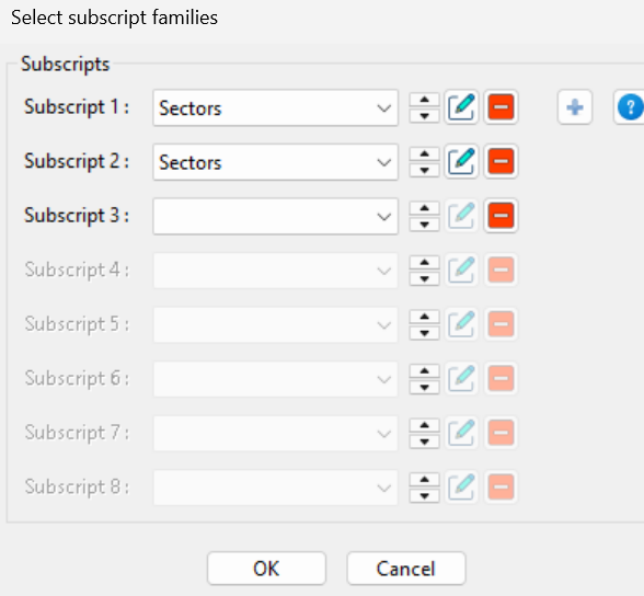 Screenshot of setting window